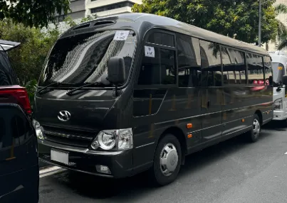 Hyundai County Artista for rent Manila