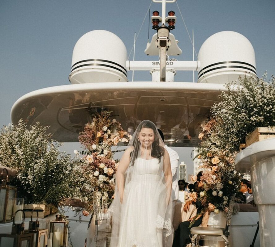 luxury yacht weddings in manila with LXV Lifestyle PH, all-in event management.