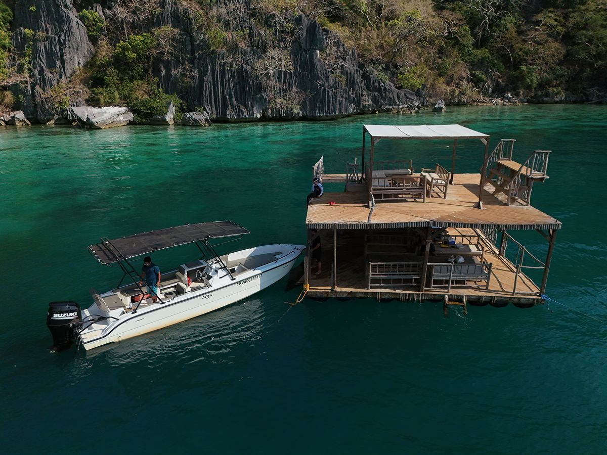 Speedboat Tour at Pusod Lagoon Palawan (1)